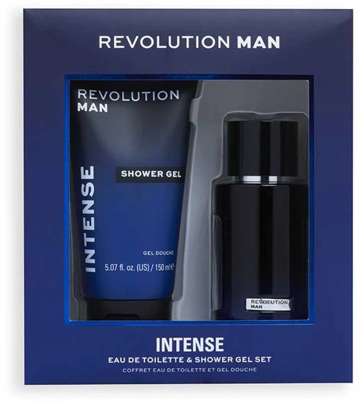 Revolution Man Intense rinkinys vyrams (EDT, 100 ml + dušo želė,150 ml)