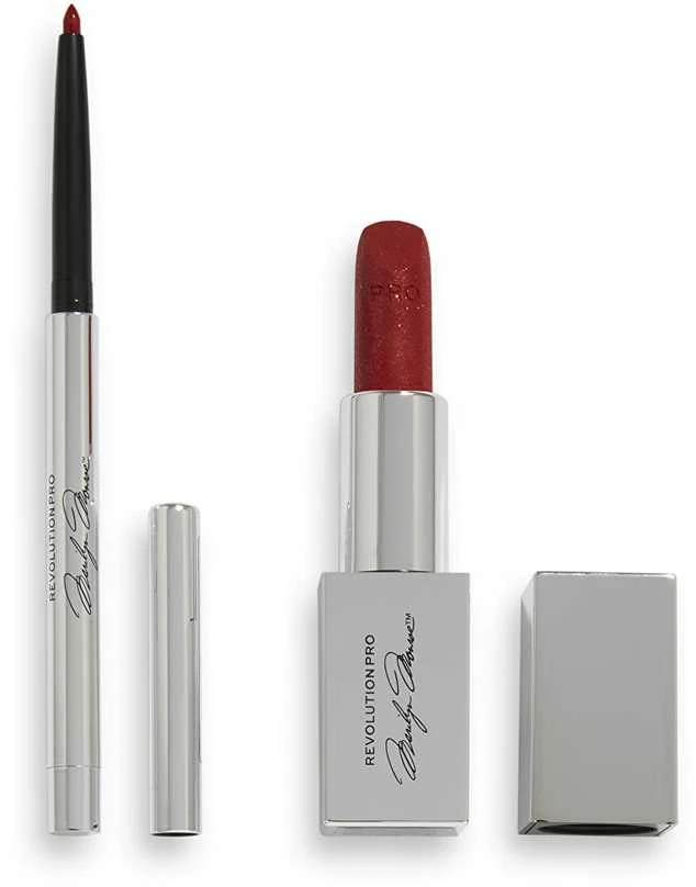 Makeup revolution Revolution PRO kosmetikos rinkinys lūpoms X Marilyn Raudona 3.78 g