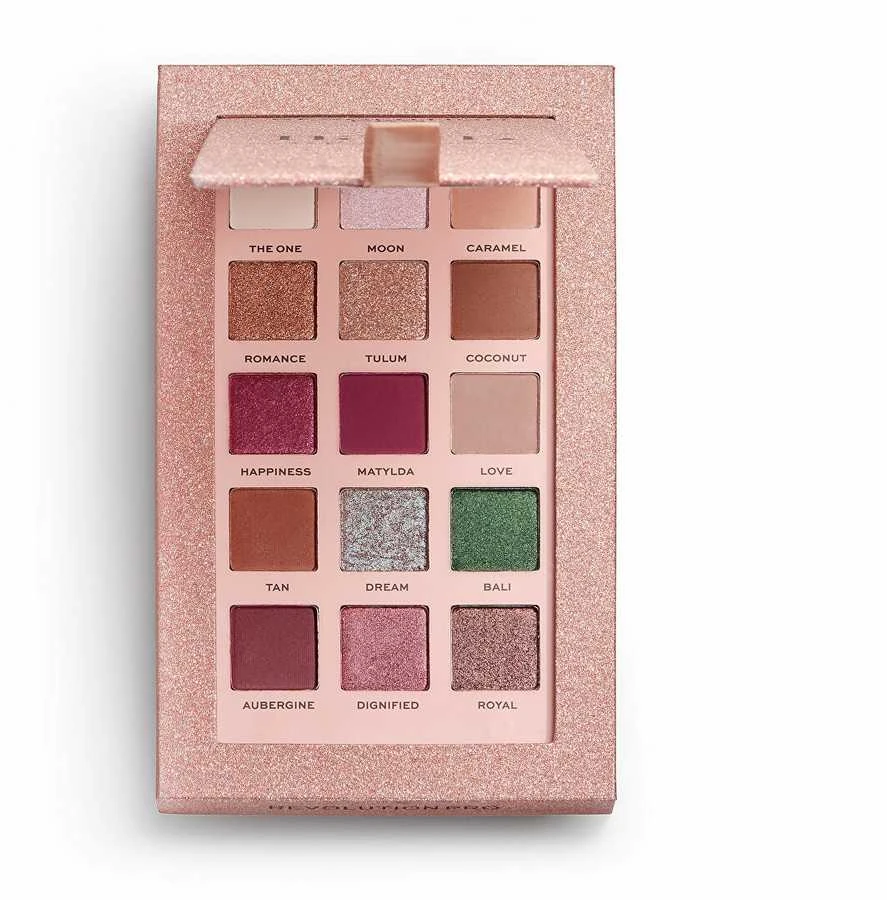 Makeup revolution „Revolution PRO Nath Collection“ akių šešėlių paletė (neutralių šešėlių paletė) 16,5 g