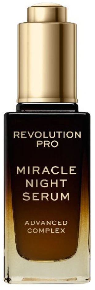 Revolution Beauty „Revolution PRO“ atjauninamasis naktinis serumas „Advanced Complex“ (stebuklingas naktinis gelbėjimo serumas), 30 ml