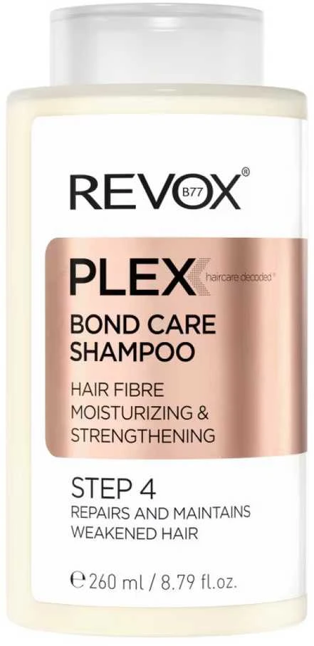 Revox B77 Plex Bond 4 žingsnio plaukų šampūnas stiprinimui, 260 ml