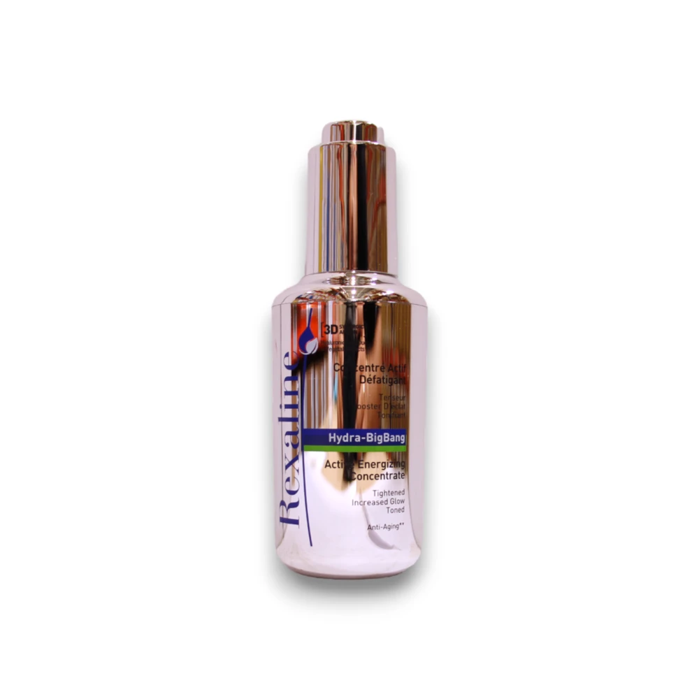 „Rexaline 3D Hydra Bigbang“ gaivinantis veido serumas su hialurono rūgštimi, 30 ml