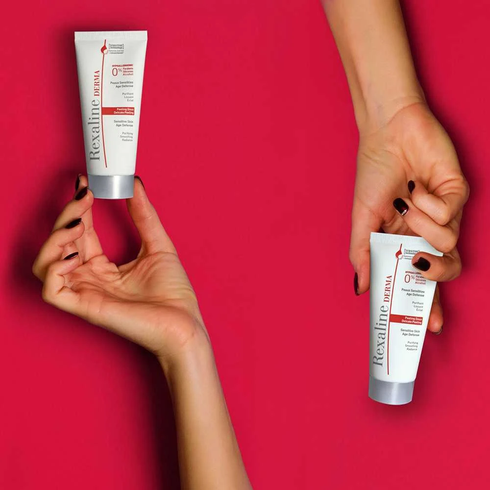 Rexaline švelnus fermentinis pilingas jautriai odai Derma Delicate Peeling, 30 ml