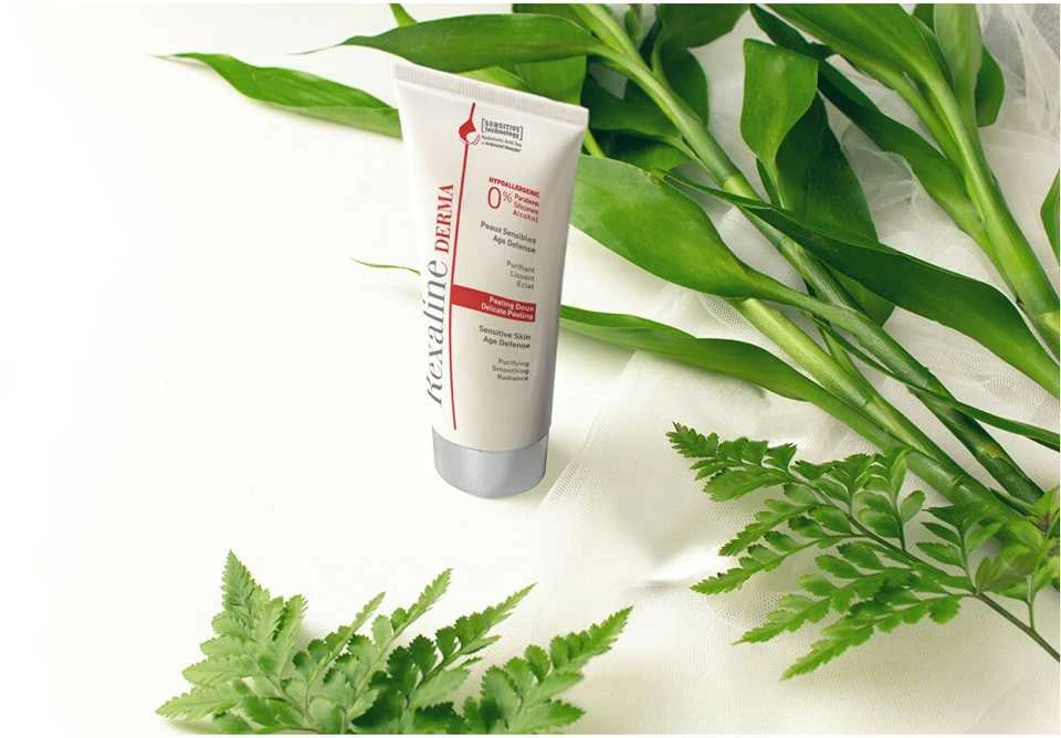 Rexaline švelnus fermentinis pilingas jautriai odai Derma Delicate Peeling, 30 ml