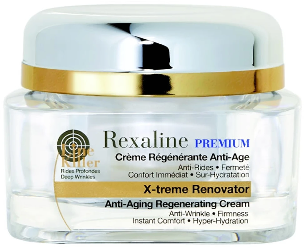 Rexaline Premium X-Treme Renovator Line Killer Anti-Aging Regenerating Kreminis, 50 ml