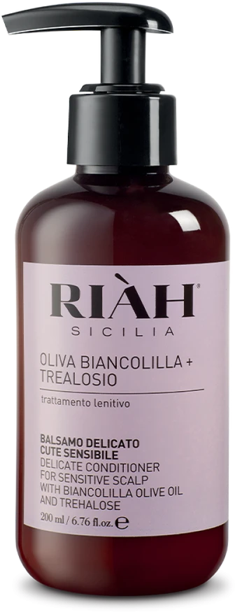 RIAH Soothing Conditioner With Biancolilla Olive Oil Raminamasis kondicionierius, 200 ml