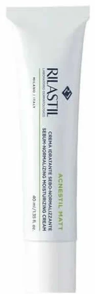 Rilastil Acnestil Matt drėkinamasis ir matinis kremas, 40 ml
