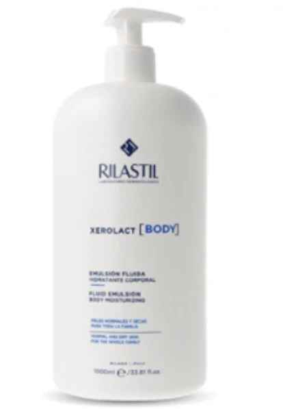 "Rilastil Xerolact 6" kūno pienelis normaliai ir sausai odai 1000ml