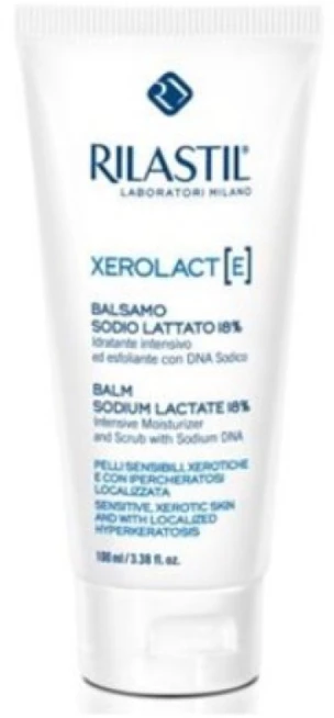 Rilastil Xerolact balzamas Natrio laktatas 18% 100ml