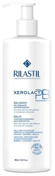 Rilastil Xerolact Pb apsauginis balzamas nuo sudirginimo 400ml