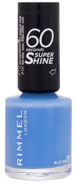 Rimmel London 60 Seconds Super Shine Nagų lakas moterims, 8 ml