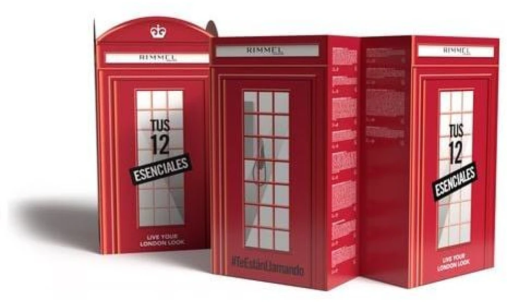 „Rimmel London“ advento kalendorius 2025 m., 12 dalių