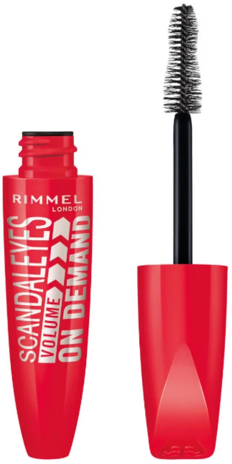 Rimmel London Scandaleyes Apimties suteikiantis On Demand blakstienų tušas juodas