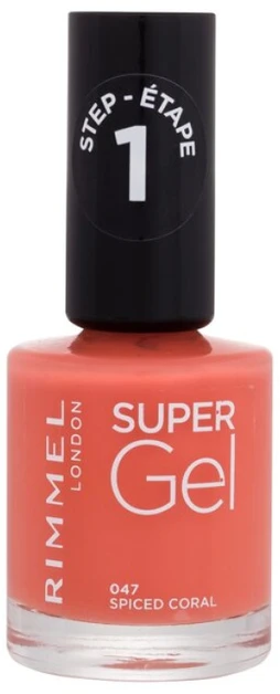 Rimmel London Super Gel STEP1 Nagų lakas moterims, 12 ml