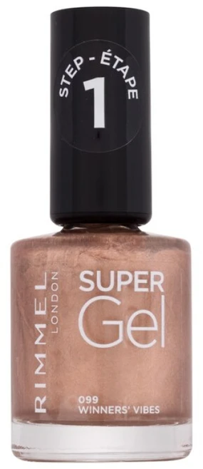 Rimmel London Super Gel STEP1 Nagų lakas moterims, 12 ml