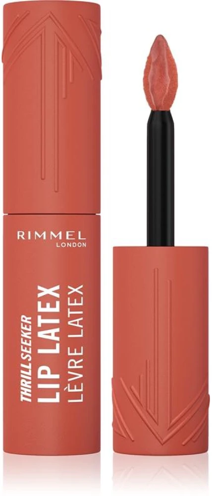 Rimmel London Thrill Seeker Lip Latex skystieji lūpų dažai, atspalvis: 200 So Peachy, 6 ml