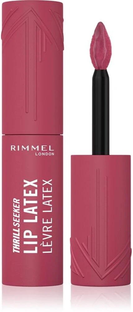Rimmel London Thrill Seeker Lip Latex skystieji lūpų dažai, atspalvis: 300 Main Character, 6 ml