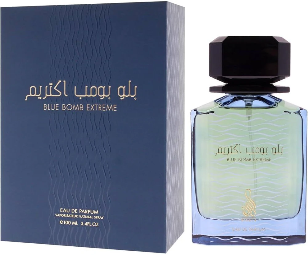 Risala Mėlyna Bomb Extreme EDP parfumuotas vanduo vyrams, 100 ml