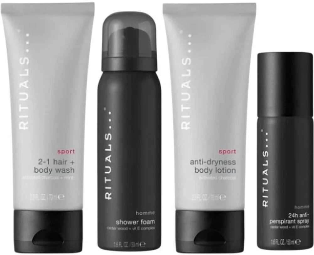 Rituals Homme Men's Care Set kūno priežiūros priemonių rinkinys vyrams