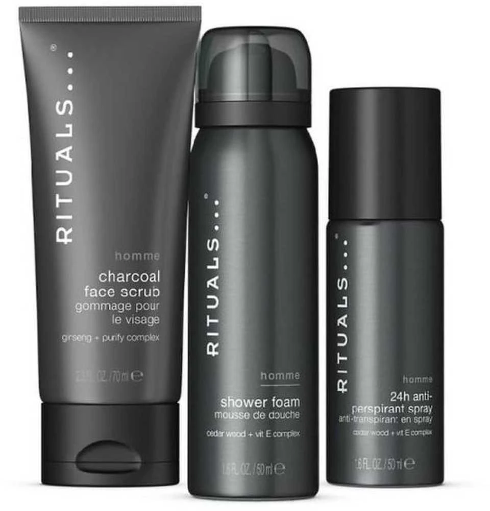 Rituals The Ritual of Homme Trial Set kūno priežiūros rinkinys vyrams