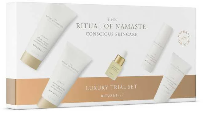 Rituals The Ritual Of Namaste Luxury Trial Set veido odos priežiūros priemonių rinkinys
