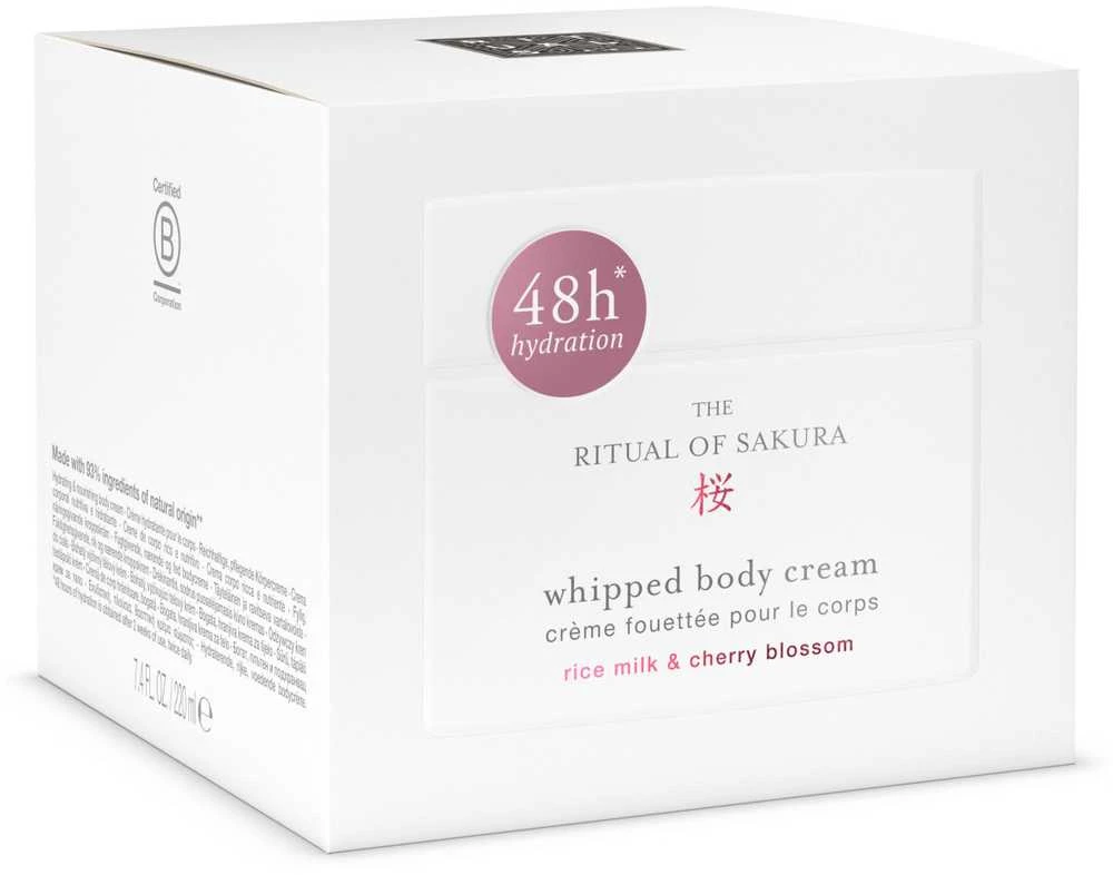 Rituals The Ritual Of Sakura Whipped Body Kreminis plaktas kūno kremas, 220 ml