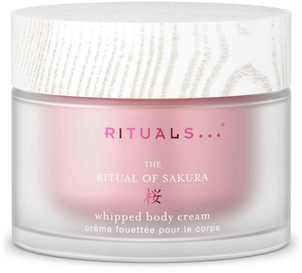 Rituals The Ritual Of Sakura Whipped Body Kreminis plaktas kūno kremas, 220 ml
