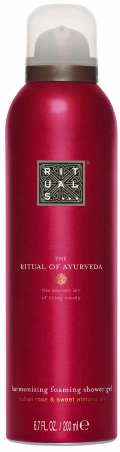 Rituals The Ritual of Ayurveda Foaming Dušo želė putojantysis dušo gelis, 200 ml