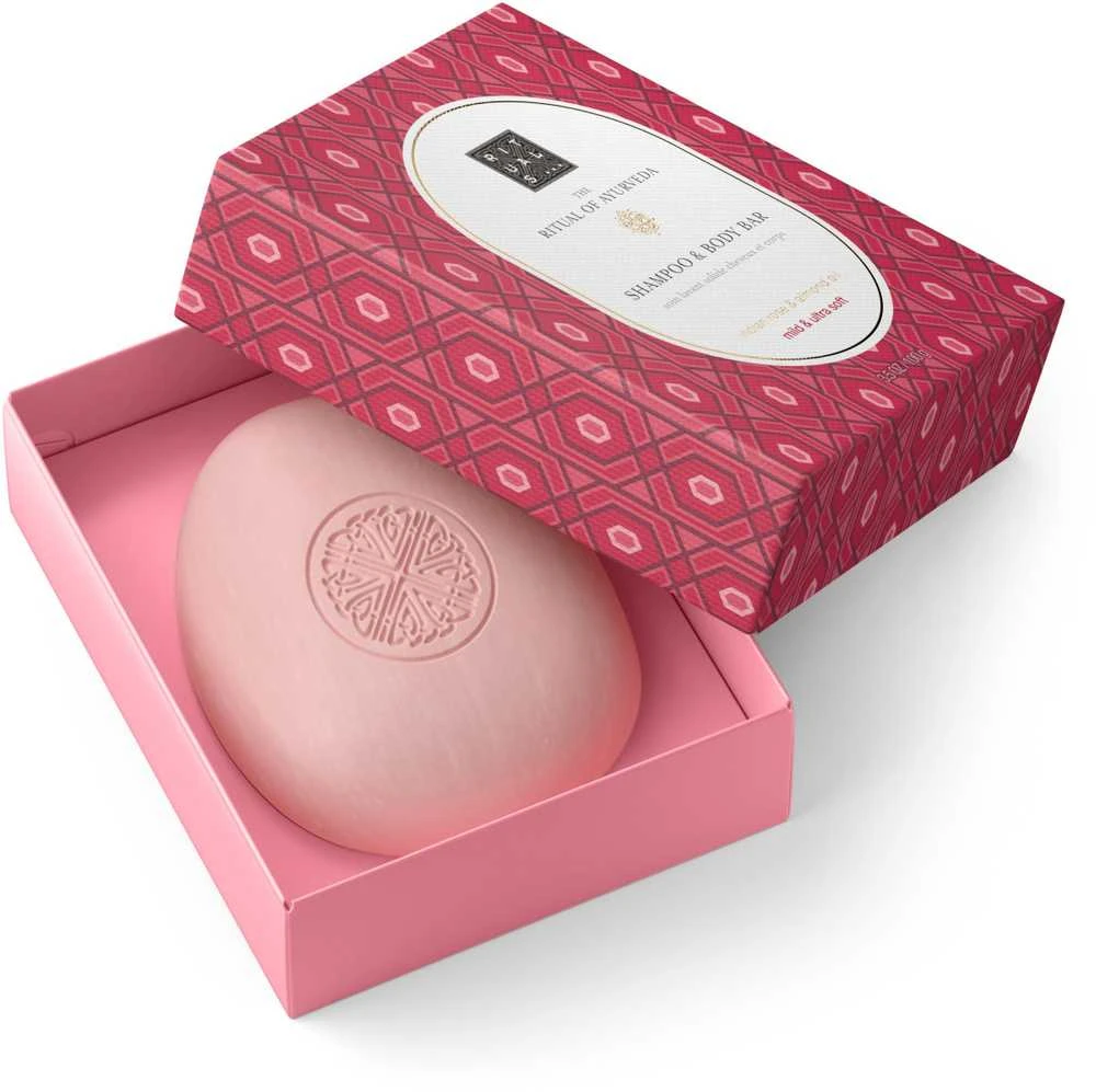 Rituals The Ritual of Ayurveda Šampūnas And Body Bar kietasis šampūnas ir kūno prausiklis, 100 g
