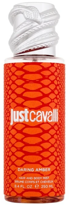 Roberto Cavalli „Just Cavalli Daring Amber“ plaukų purškiklis