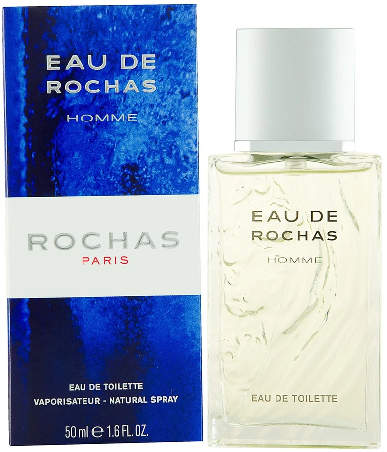 Tualetinis vanduo Rochas Eau De Rochas Homme Eau De Toilette Purškiklis, 50ml