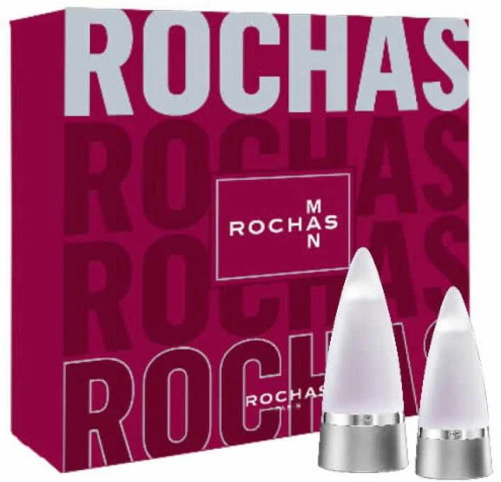 Rochas Man Eau De Toilette Purškiklis, 100 ml Set 2 Pieces