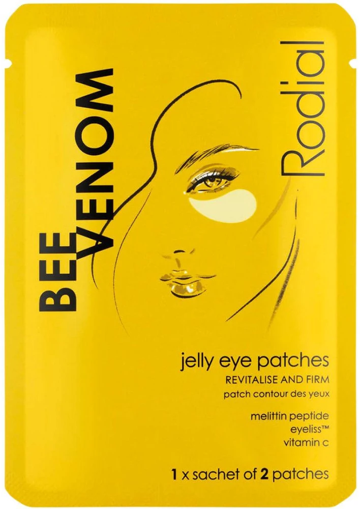 Rodial Bee Venom Jelly Eye Patches atgaivinančios ir stangrinančios gelinės paakių kaukės, 2 vnt.