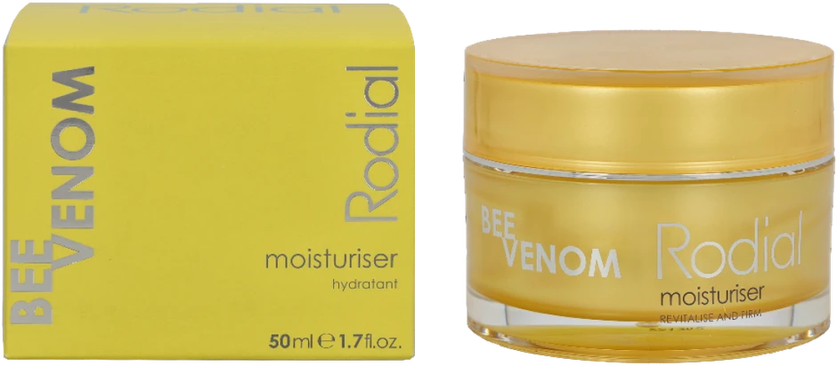 Rodial Bee Venom Moisturiser atgaivinantis ir stangrinantis veido kremas sausai / normaliai veido odai, 50 ml