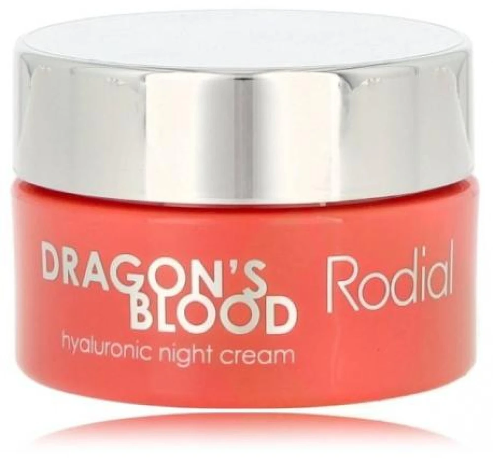 Rodial Dragon's Blood Hyaluronic Night Kreminis drėkinantis naktinis veido kremas, 10 ml
