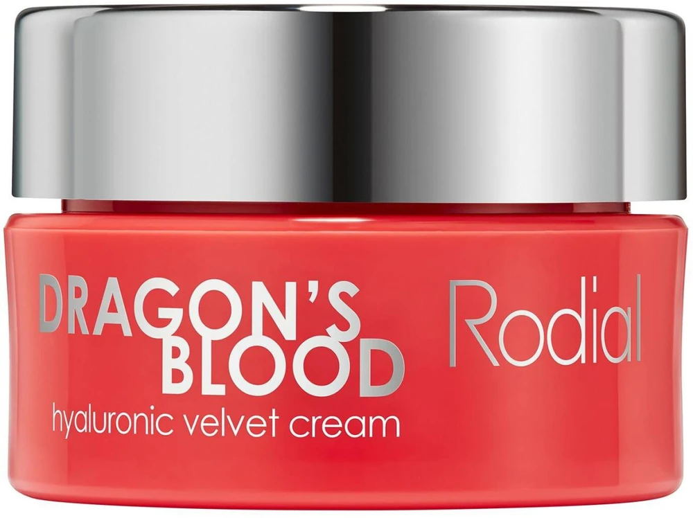 Rodial Dragon's Blood Velvet Kreminis drėkinantis veido kremas normaliai / sausai odai, 10 ml