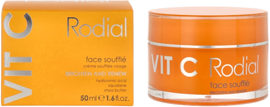 Rodial Vit C Face Souffle drėkinantis, skaistinantis ir atkuriantis veido kremas, 50 ml