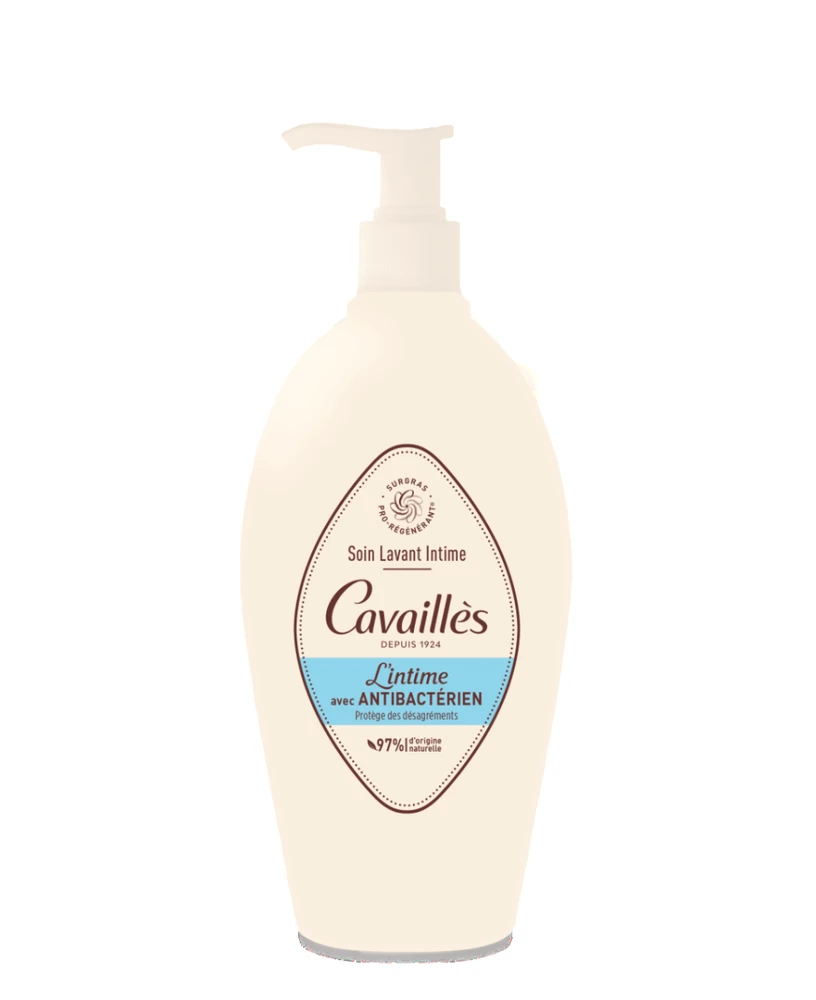 Roge Cavailles Antibacterial Intimate Natural Ingredients Intimate Wash Gel, 250 ml