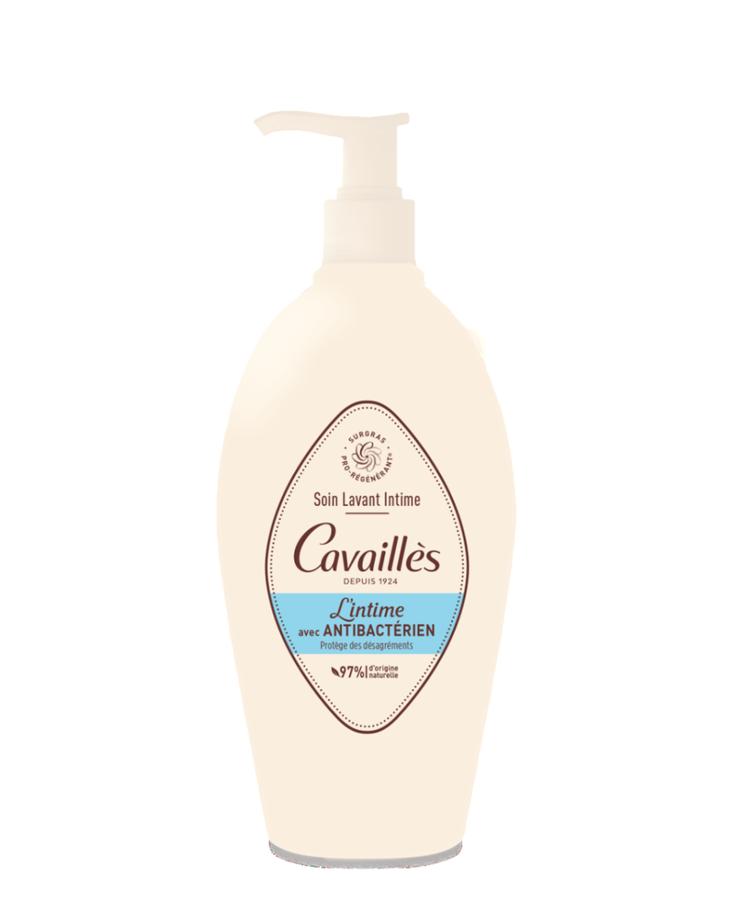 Roge Cavailles Antibakterinis intymios higienos gelis su natūraliais ingredientais, 250 ml