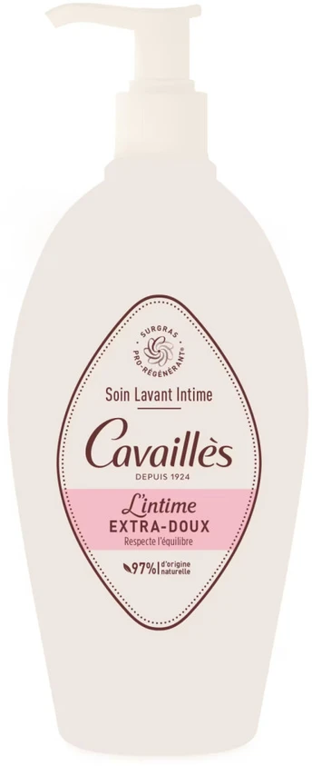 Roge Cavailles Extra-Gentle Natural Ingredients Intimate Wash Gel, 250 ml