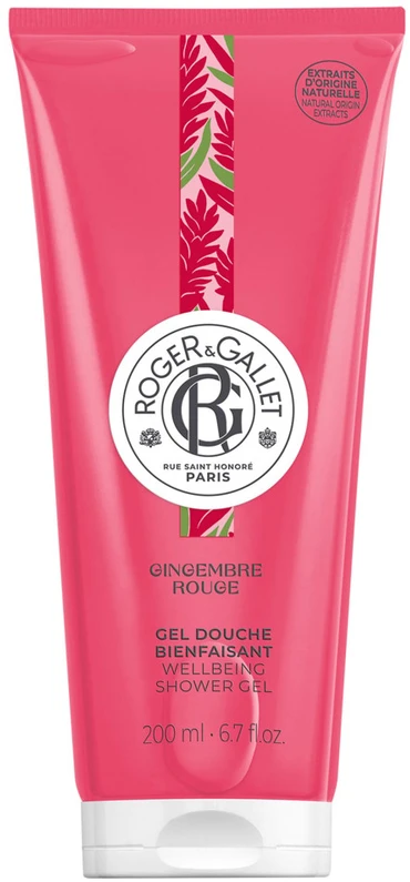 dušo želė Roger-Gallet Gingembre Rouge Gel Douche Dynamisant 200ml