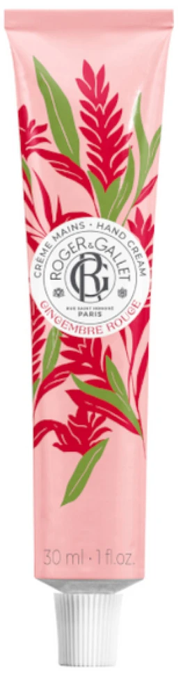 Roger & Gallet Gingembre Rouge Hand Kreminis parfumuotas rankų kremas, 30 ml