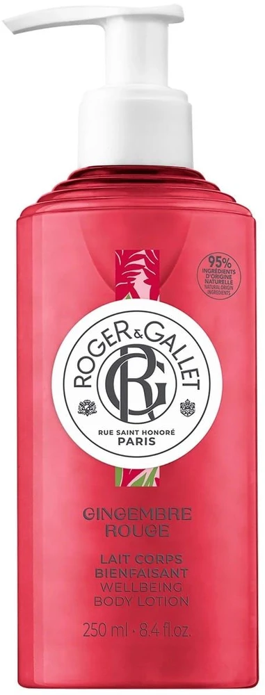 Roger & Gallet Gingembre Rouge Hydrating Body Milk, 250 ml