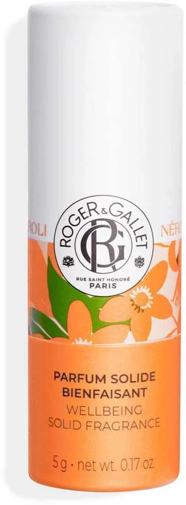 Roger & Gallet Neroli Wellbeing Solid Fragrance Stick pieštukiniai kvepalai, 5 g