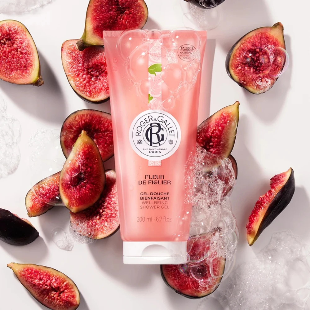 Roger Gallet Fleur De Figuier atpalaiduojanti dušo želė 200ml