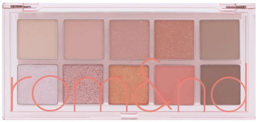 Rom&nd Better Than Eyes Eyeshadow Palette 08 Peach Dahlia Garden 10, 102 g