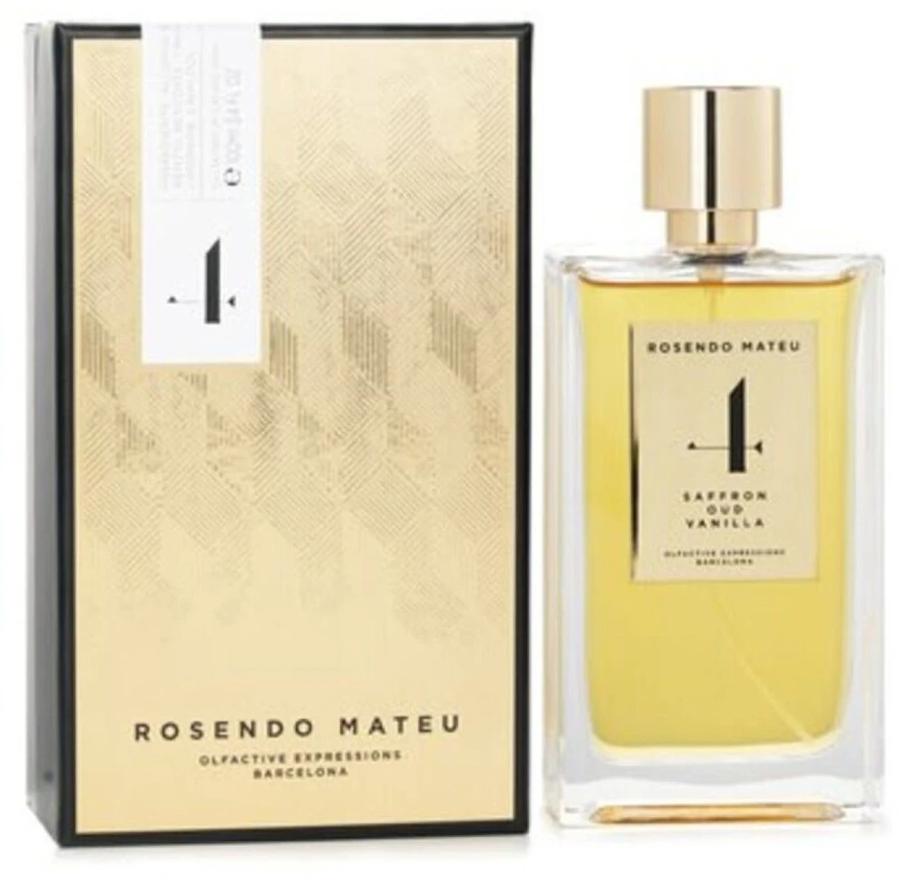 Rosendo Mateu 4 Saffron Oud Vanilla EDP parfumuotas vanduo unisex, 100 ml
