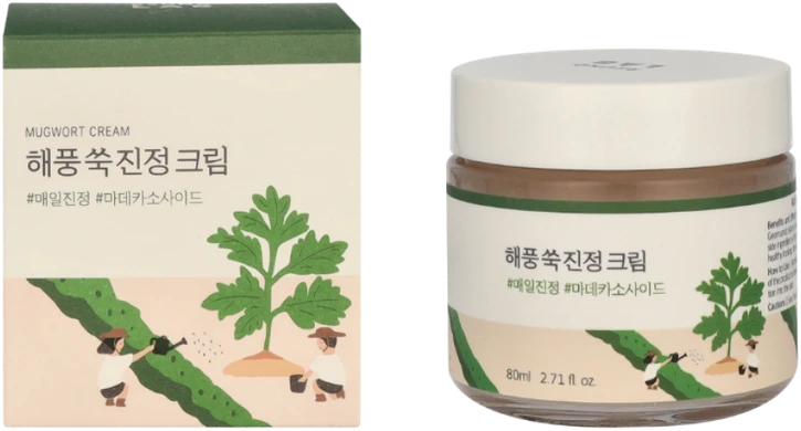Round Lab Mugwort Calming Kreminis, 80 ml