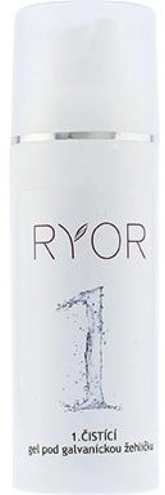 Štai vertimas į lietuvių kalbą: RYOR Professional Skin Care valomasis gelis galvaninei geležėlei, 50 ml