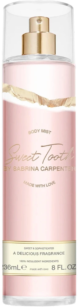Sabrina Carpenter kūno purškiklis „Saldžiųjų dantų“ „kūno dulksna“, 236 ml